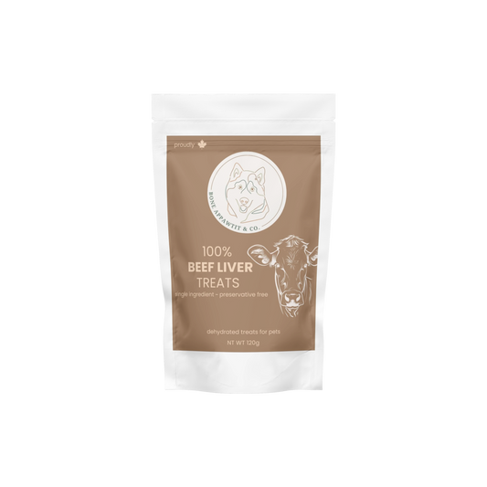 Dehydrated Beef Liver Treats - 120g bag