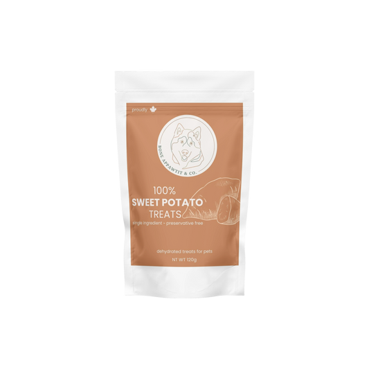 Dehydrated Sweet Potato Treats - 120g bag